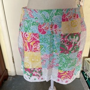 Lily Pulitzer Patchwork Skirt